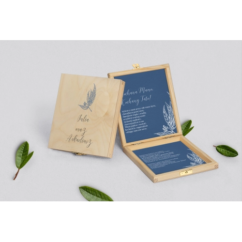 Zaproszenie dla Rodziców - naturalne Papers Motyw 3