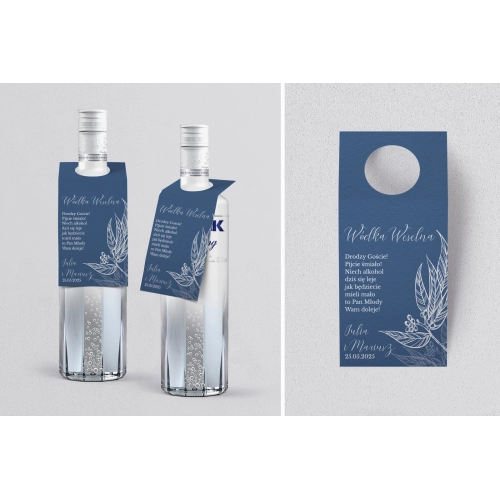 Zawieszka na alkohol oczko Papers Motyw 3