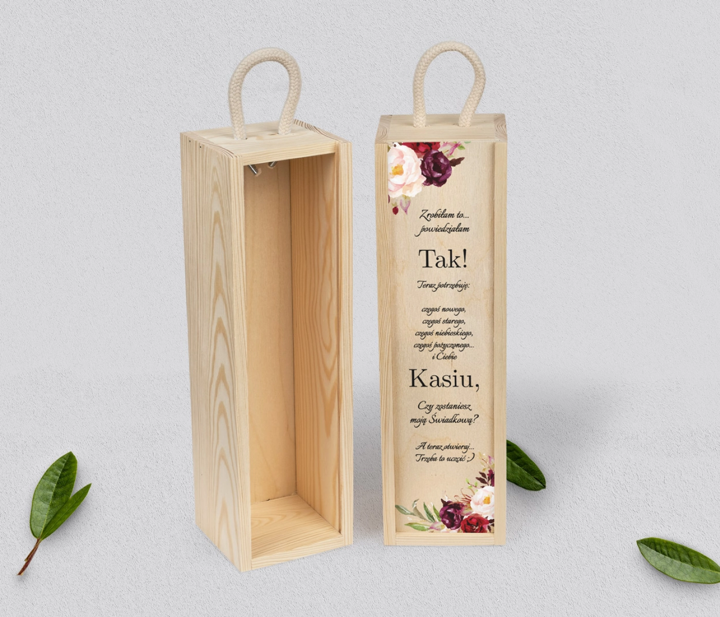 Prośba o Świadkowanie - SNW naturalna Fabello Motyw 2