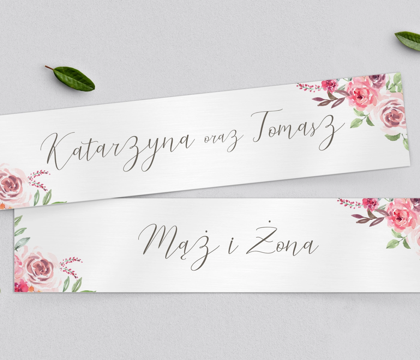 Tablice Rejestracyjne 2 szt. - PasteLove Motyw 2