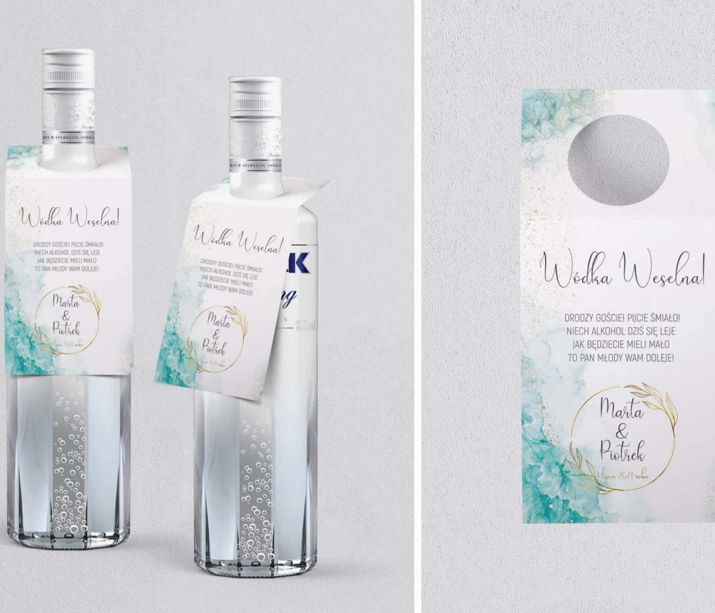 Zawieszka na alkohol oczko Glamour Ink - Motyw 3