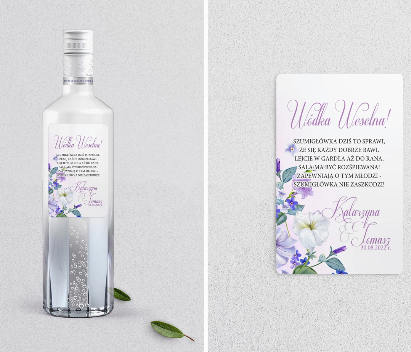 Naklejki na alkohol - About You - Motyw 2