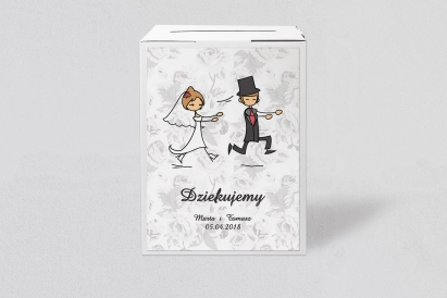 Pudełka na koperty ślubne