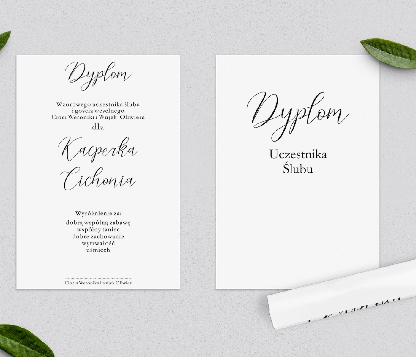 Dyplomy dla Dzieci - Minimalistyczne Motyw 1