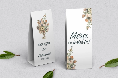 Podziękowanie Merci - Pudełeczko