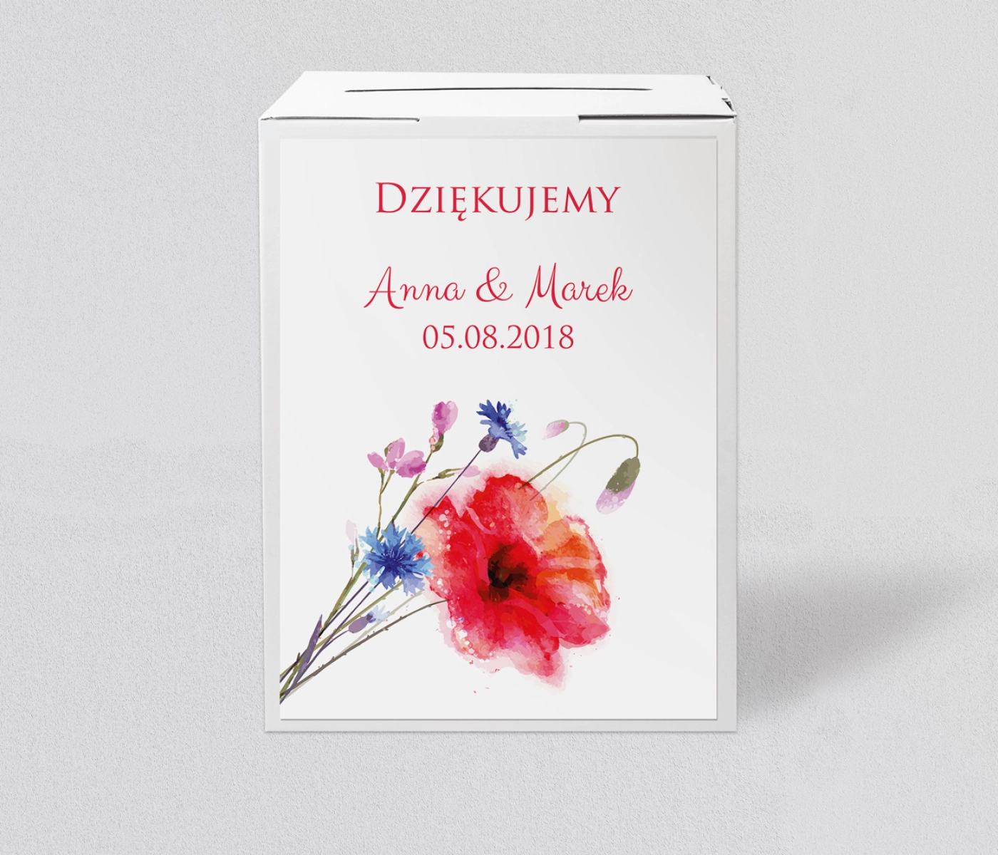 Pudełko na koperty i pieniądze Sweet Love Motyw 2