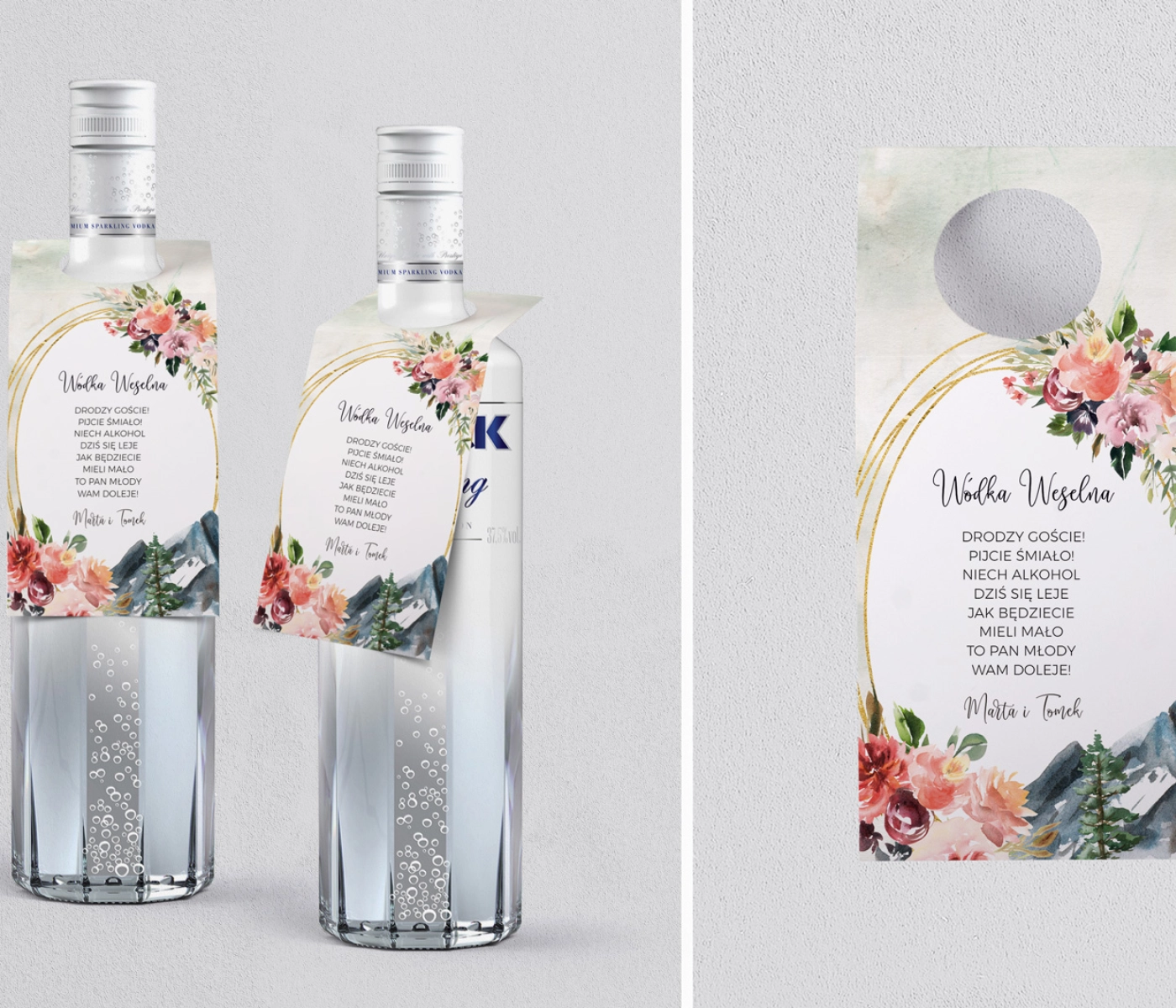 Zawieszka na alkohol oczko Spring Love Motyw 6