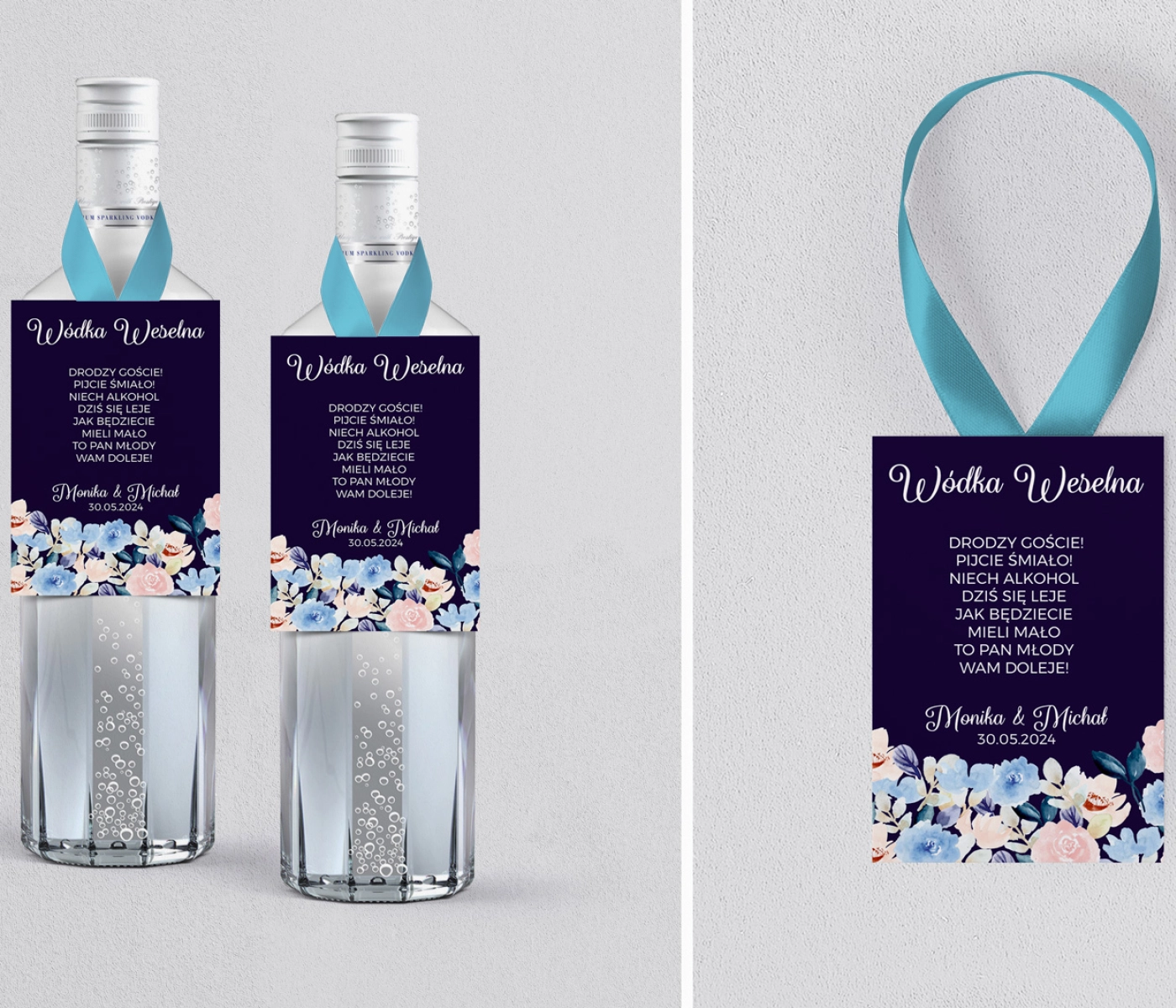 Zawieszka na alkohol Wildflowers - Motyw 2