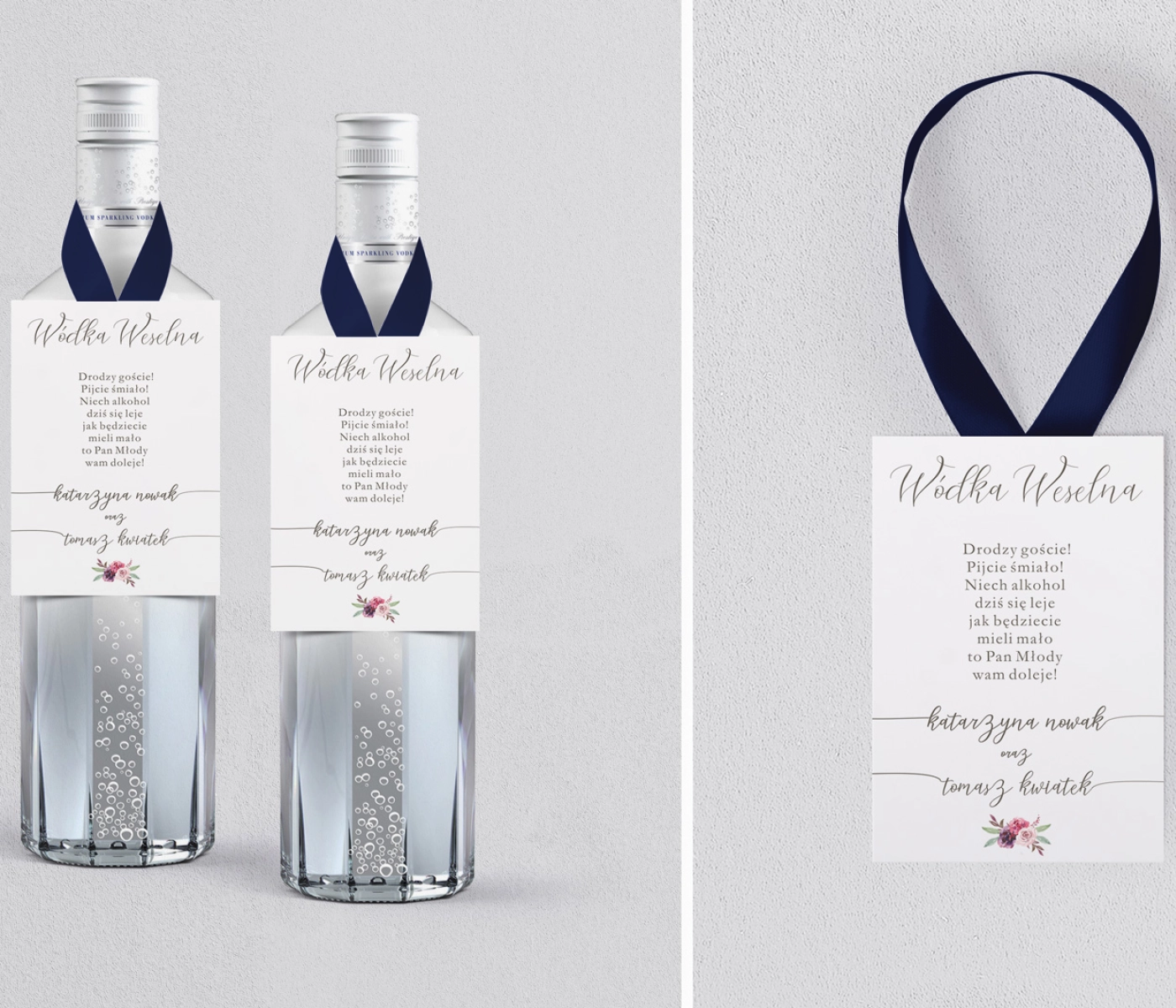 Zawieszka na alkohol PasteLove - Motyw 1