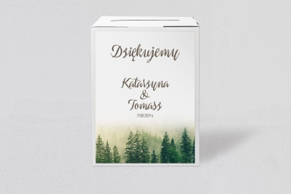 Pudełka na koperty ślubne