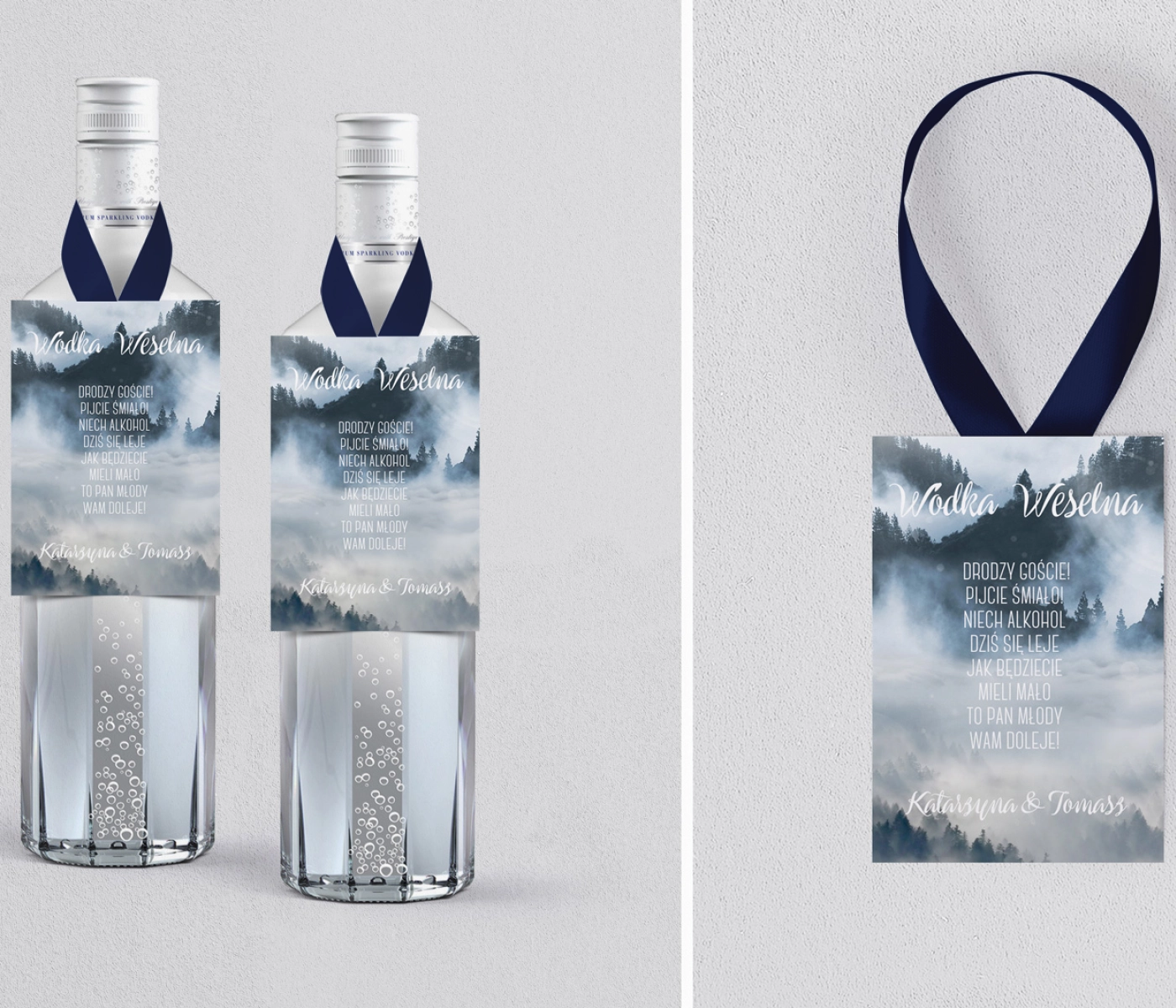 Zawieszka na alkohol Forest - Motyw 5