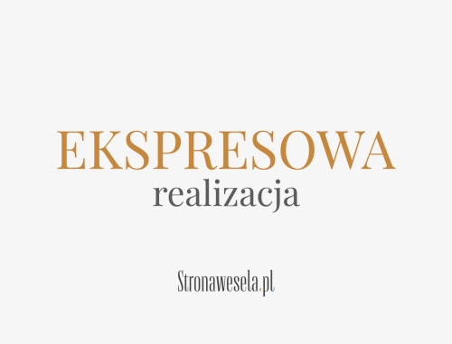 Usługa Ekspresowej realizacji zamówienia - <strong class=