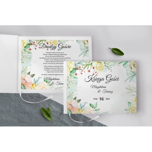 Księga Gości Weselnych Amelia - Motyw 1