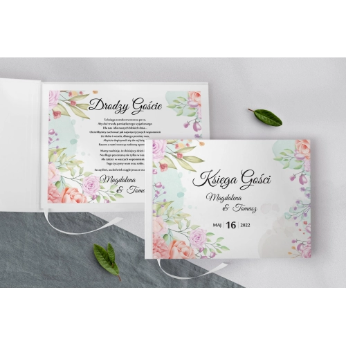 Księga Gości Weselnych Amelia - Motyw 2