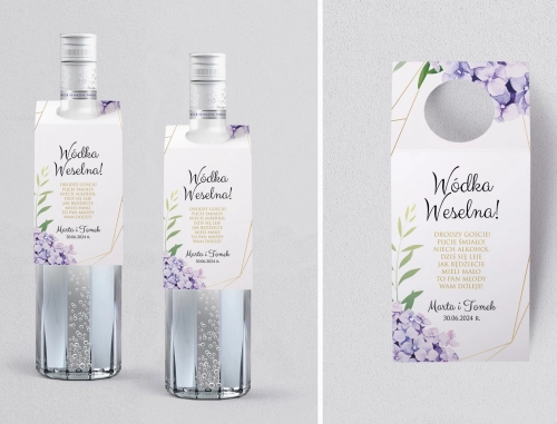 Zawieszka na alkohol oczko Flowers & Frame Motyw 1