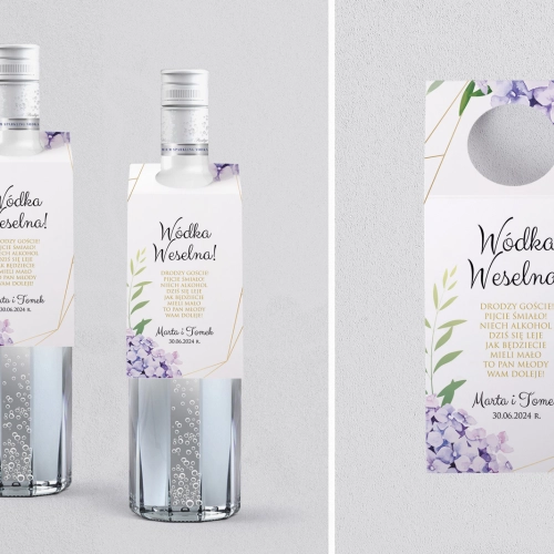 Zawieszka na alkohol oczko Flowers & Frame Motyw 1