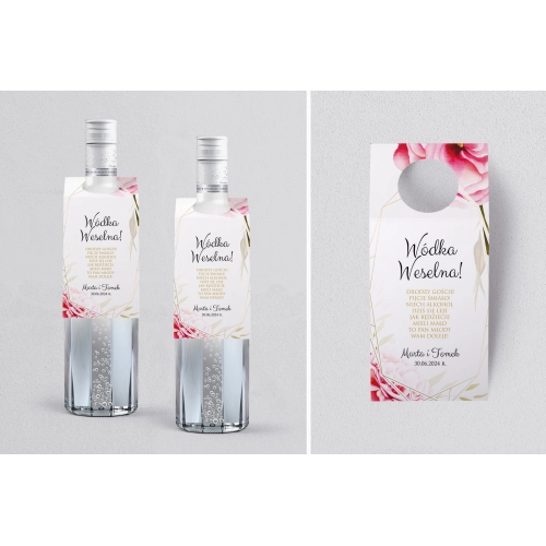 Zawieszka na alkohol oczko Flowers & Frame Motyw 5