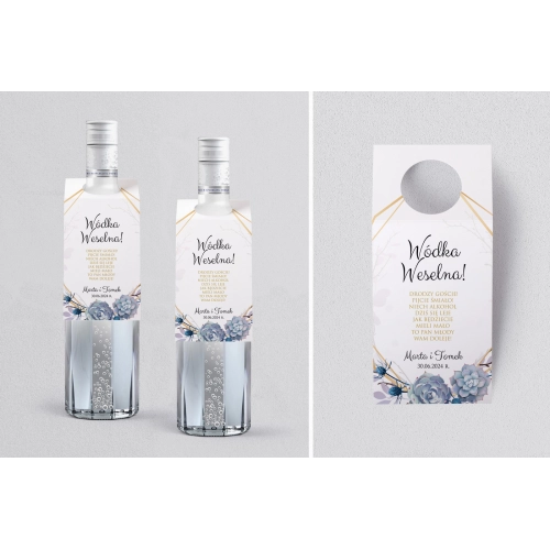 Zawieszka na alkohol oczko Flowers & Frame Motyw 6