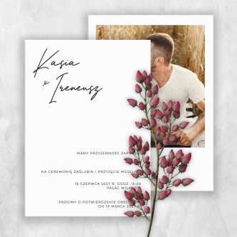 Zaproszenia ślubne Forever Yours