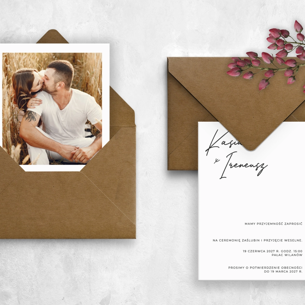 Zaproszenia ślubne Forever Yours