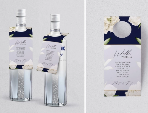 Zawieszka na alkohol oczko Loveletter Motyw 1