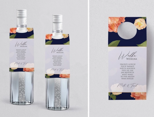 Zawieszka na alkohol oczko Loveletter Motyw 5