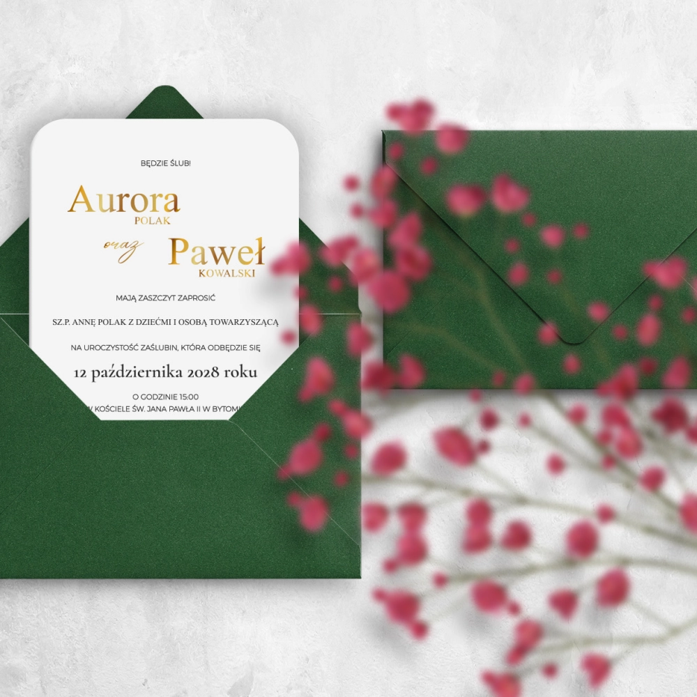 Zaproszenia ślubne Infinite