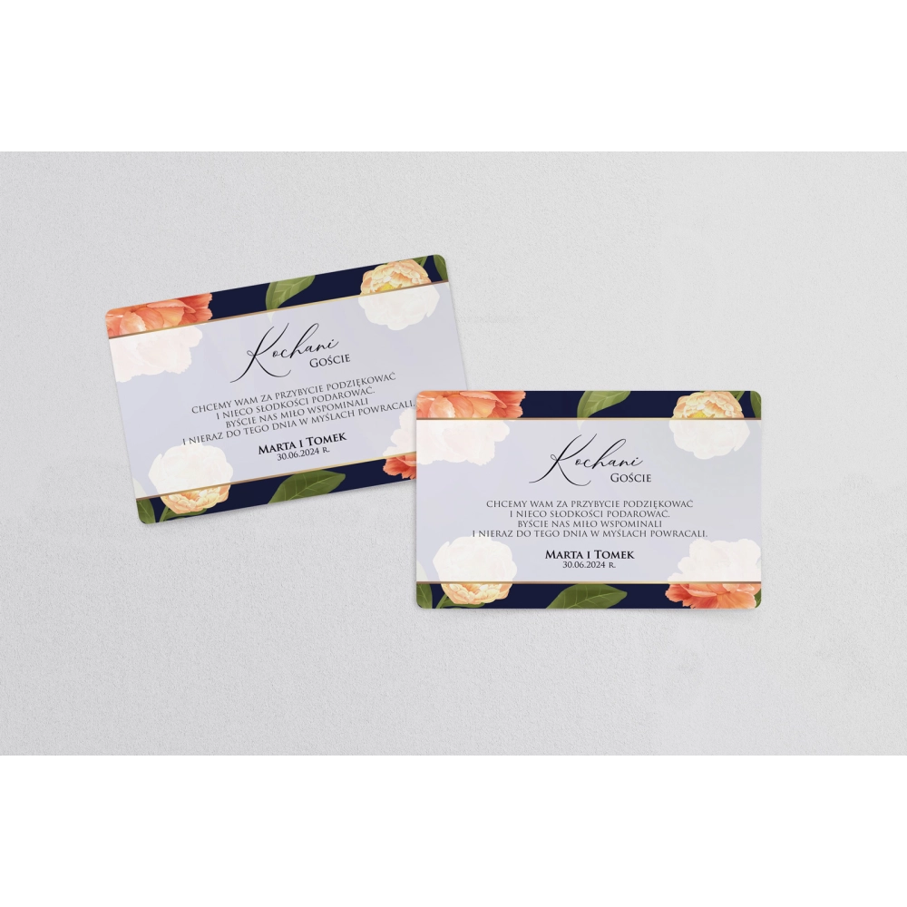 Naklejki na ciasto weselne Loveletter Motyw 5