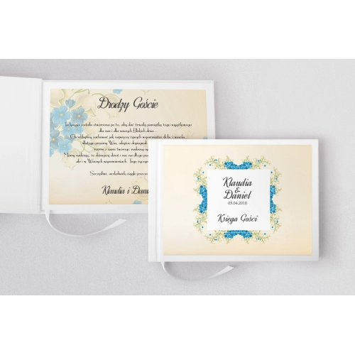 Księga Gości Weselnych Love Motyw 9