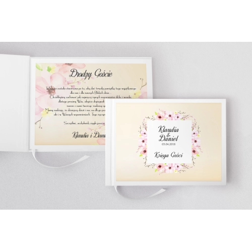 Księga Gości Weselnych Love Motyw 11