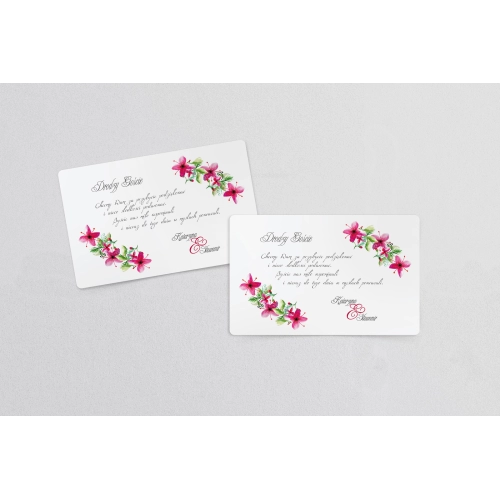 Naklejki na ciasto weselne Akwarelowe Wianki Motyw 2