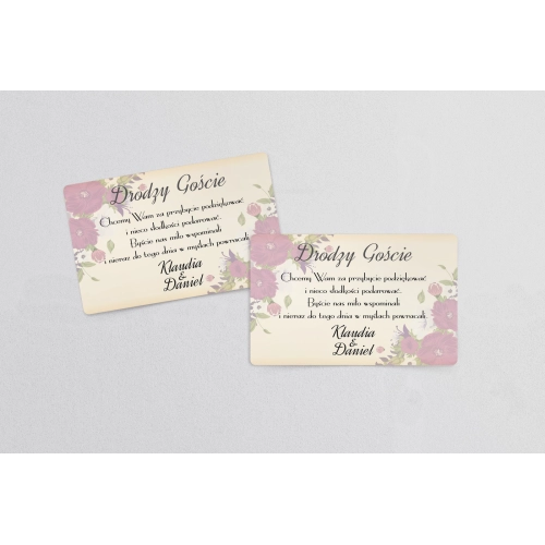 Naklejki na ciasto weselne Love Motyw 10