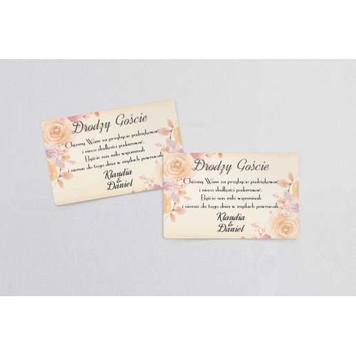 Naklejki na ciasto weselne Love Motyw 12