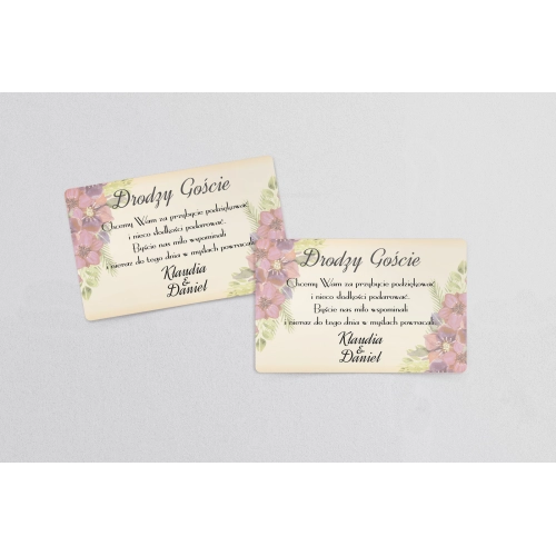 Naklejki na ciasto weselne Love Motyw 18