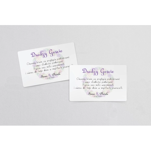 Naklejki na ciasto weselne Rustical Motyw 5