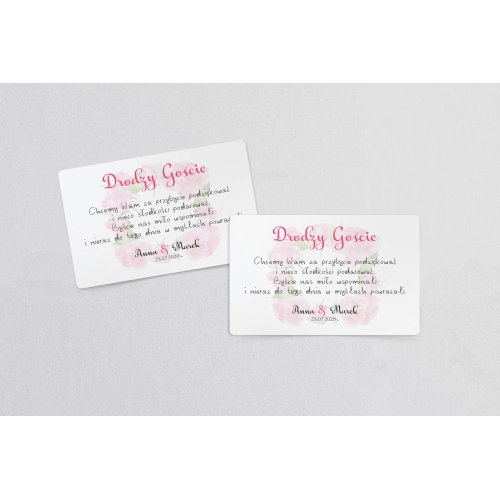 Naklejki na ciasto weselne Rustical Motyw 7