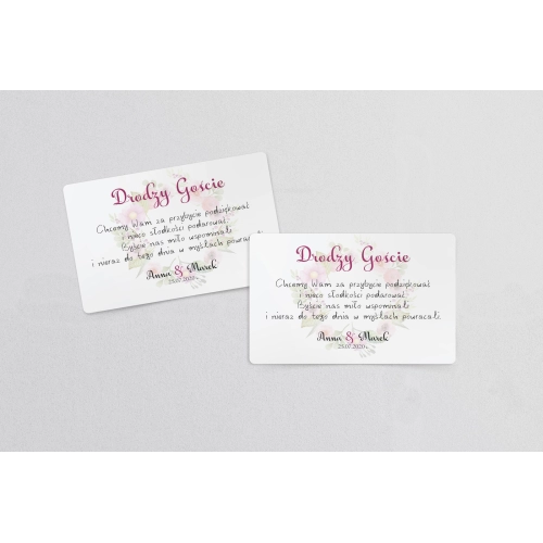 Naklejki na ciasto weselne Rustical Motyw 8