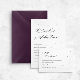 Zaproszenia ślubne Only You