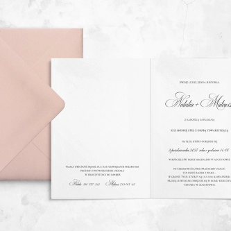 Zaproszenia ślubne Everwhite