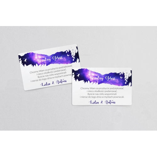 Naklejki na ciasto weselne Stylish Motyw 3