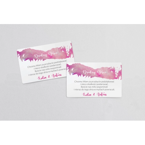 Naklejki na ciasto weselne Stylish Motyw 11