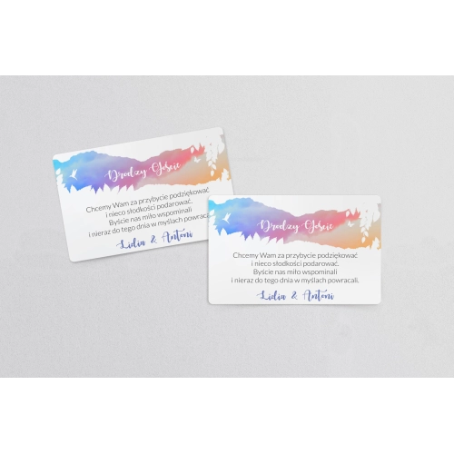 Naklejki na ciasto weselne Stylish Motyw 14