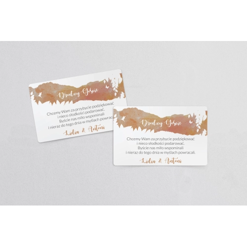 Naklejki na ciasto weselne Stylish Motyw 17