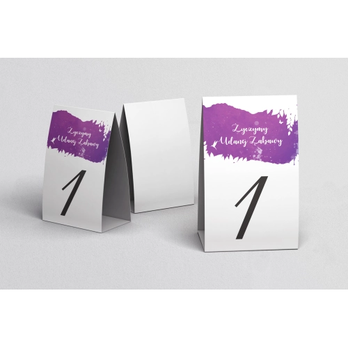 Numerki na stół Stylish Motyw 4