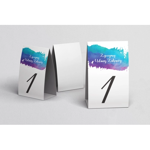 Numerki na stół Stylish Motyw 5