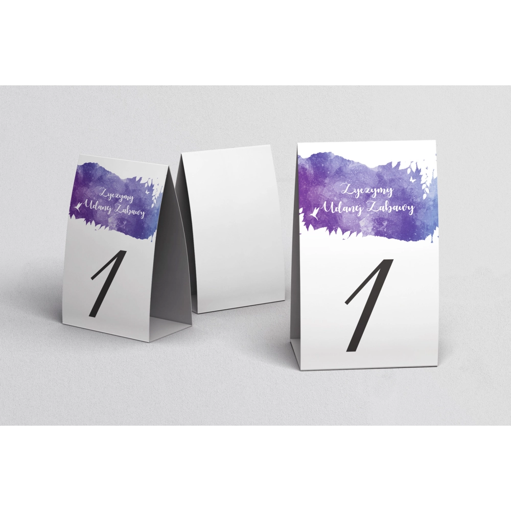 Numerki na stół Stylish Motyw 6