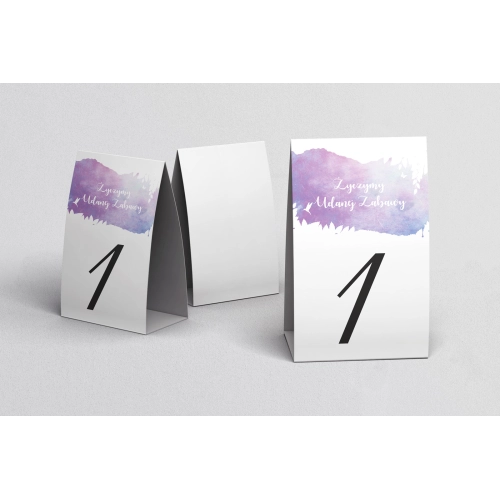 Numerki na stół Stylish Motyw 9