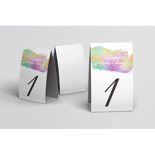 Numerki na stół Stylish Motyw 10