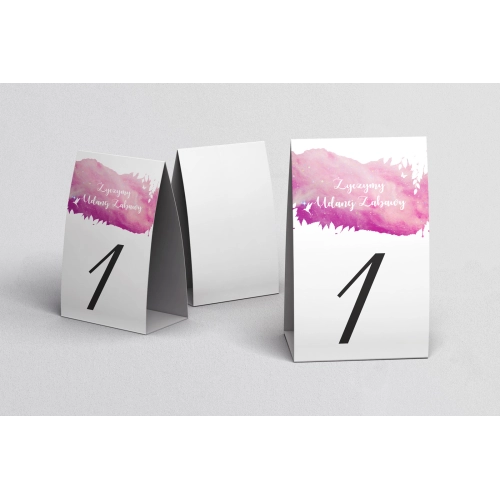 Numerki na stół Stylish Motyw 11