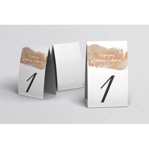 Numerki na stół Stylish Motyw 17